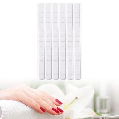 90x Nail Adhesive Glue Clay Fixing Clay Nails  Holder Sticky White