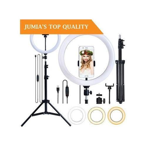 Other Automatic Led Ringlight, inbuilt Remote + Stand And Phone Holder