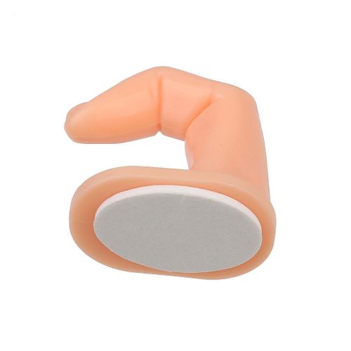 2Pcs Nail Art Manicure Practice Training Fake Fingers