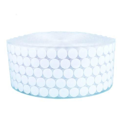 450 Pairs 10mm Stick On Coins Coins Dots Self Adhesive Hook Loop Round Pads Craft Tape Adhesive Velcro 450 Hook & 450 Loop