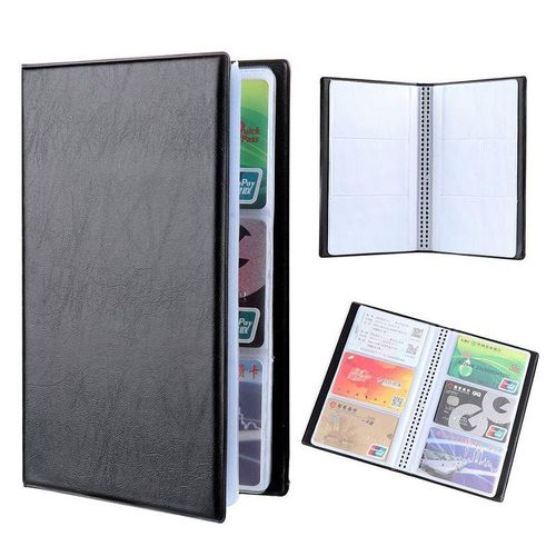 Cards Collection Album Holder Books 40/120/180/240/300 Cards Credit ID Container Wallet