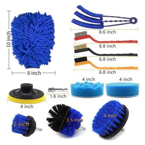 Car Detailing Brush Kit Multifunction Car Detail Cleaning