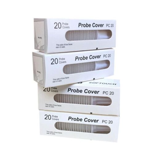 20pcs Disposable Ear Thermometer Ear Earmuffs Replacement Filter Probe Cover Cap NO5276