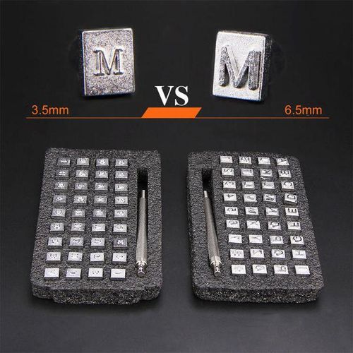 36PCS Alphabet Letter & Number Stamper Set Leather Stamping