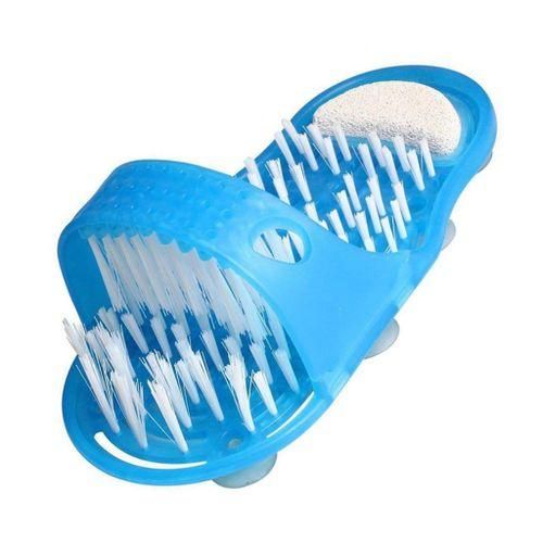 Easy Feet Foot Cleaner Scrubber Bath Massager Bathroom Shower Slippers