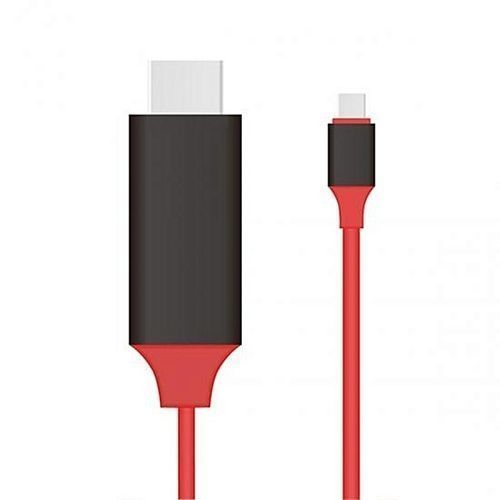 Type C To HDMI 4k 2k 1080P HDTV Cable -Red