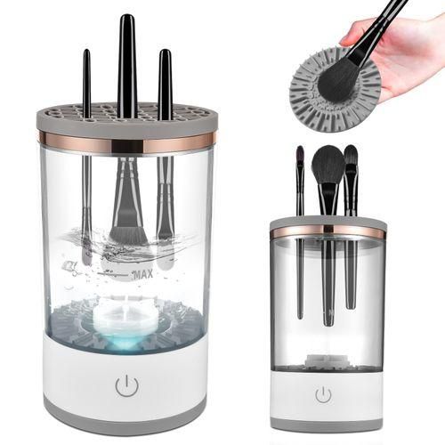 Cosmetic Brush Cleaner  USB Powered Automatic Spinning
