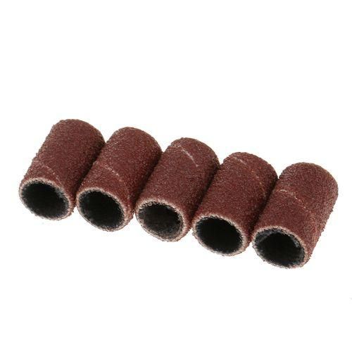 50x Nail Drill Sanding Band Machine Replacement Bits Fine Grit Tool