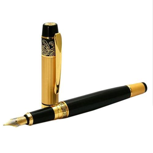 Luxury Stainless  901 Medium Nib Fountain Pen  Writing