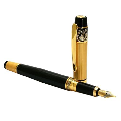 Luxury Stainless  901 Medium Nib Fountain Pen  Writing