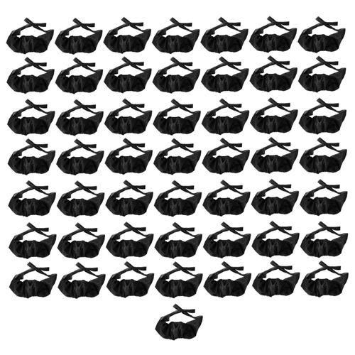 50Pcs Women Disposable   Black