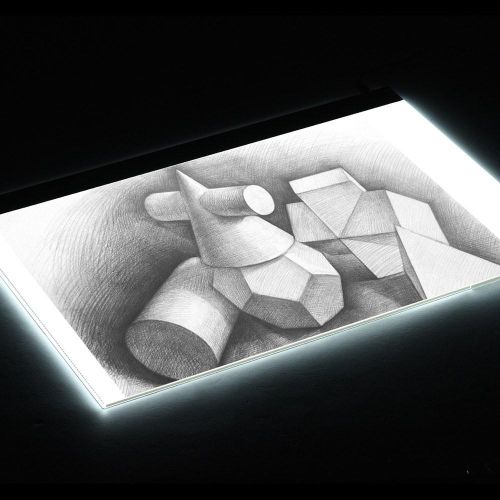 A2 Large Ultra-thin LED Light Pad Box Painting Tracing Panel Copyboard Stepless Adjustable Brightness USB Powered for Cartoon Tattoo Tracing Pencil Drawing X-Ray Viewing NO5138