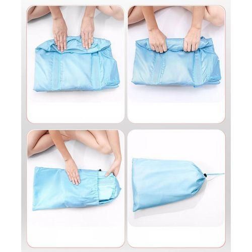 Foldable Foot Bath Footbath Multifunctional  Blue