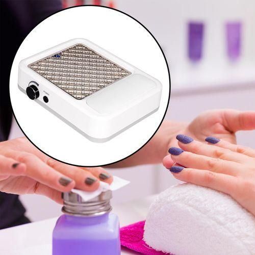 80W Eletric Nail Dust Cleaner Nice Gift White Sponge Pad