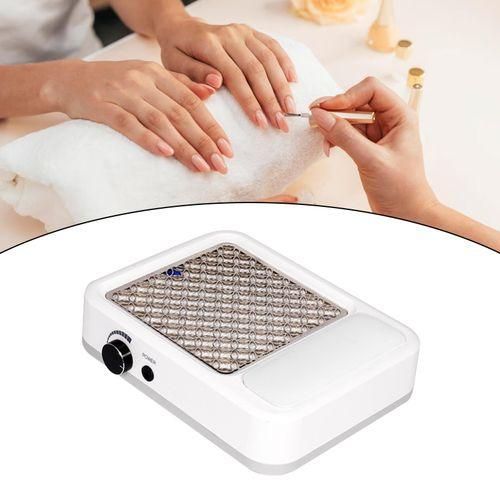 80W Eletric Nail Dust Cleaner Nice Gift White Sponge Pad