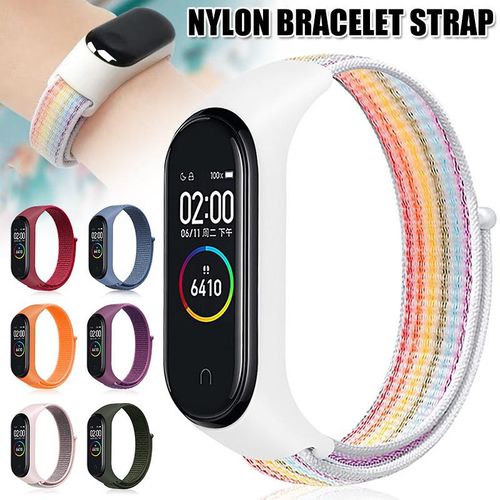Xiaomi Mi Band 3 / 4 / 5 Strap Nylon Wrist Band Mi Band 4 Wrist Strap NO5266