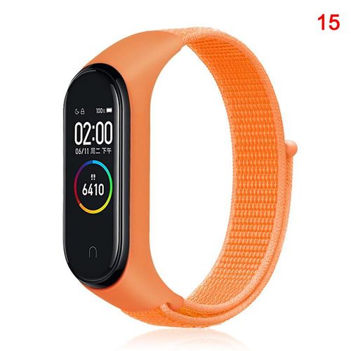 Xiaomi Mi Band 3 / 4 / 5 Strap Nylon Wrist Band Mi Band 4 Wrist Strap NO5266