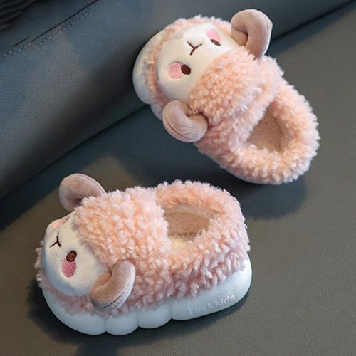 Cartoon Padded Baby Slippers Cartoon Toddler Infant Warm Winter House Shoes Suitable for Bedroom Living Room NO5146
