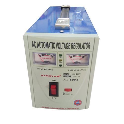 Airstar Regulator For Guarding TVs Fridges From High Voltages-Blue