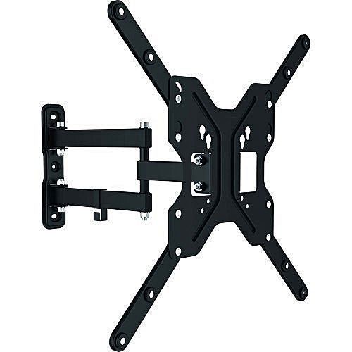 Home Design Rotating 14&Prime; &ndash; 55&Prime; Full Motion Wall Mount TV Bracket - Black