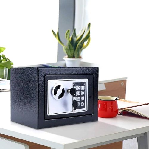 Electronic Digital Keypad Lock Safe Security Box All Steel for Home Office NO5119