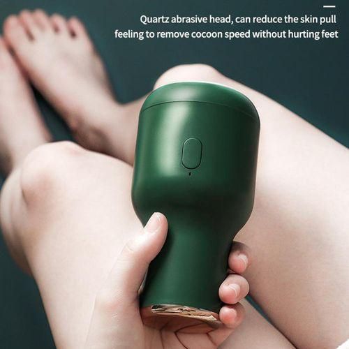 Electric Callus Foot Grinder Dead Skin Remover Foot Heel Green