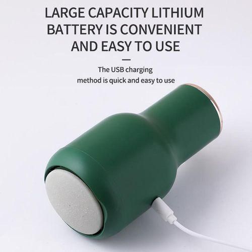 Electric Callus Foot Grinder Dead Skin Remover Foot Heel Green