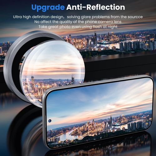 iPhone 15, 15 Plus, 15 Pro, 15 Pro Max Camera Lens Protector, Keep Original Shooting Shatterproof 9H Tempered Glass Camera Screen Protector Metal Ring Cover Film Accessories-Silver