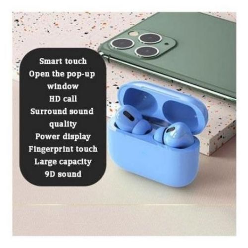 Airpods Checket wireless conection quality ssound pods-Blue