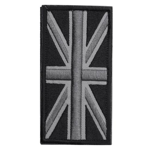 915 Generation FASHION Union Jack UK Flag Badge Patch Stick Back 10cm x