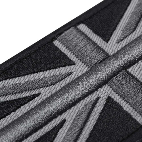 915 Generation FASHION Union Jack UK Flag Badge Patch Stick Back 10cm x