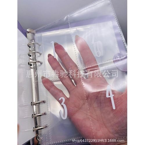 Shenzhen Spot 100 Envelope Challenge Binder 100-day Savings
