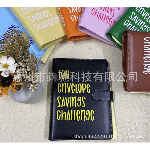 Shenzhen Spot 100 Envelope Challenge Binder 100-day Savings