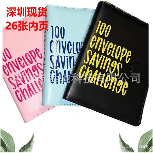 Shenzhen Spot 100 Envelope Challenge Binder 100-day Savings