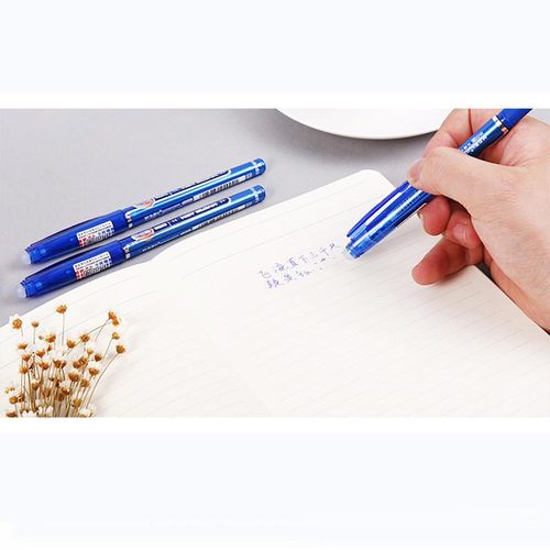 1 M&G 0.5mm erasable Romove By Friction Gel ink ballpoint pen black blue1 M&G 0.5mm erasable Romove By Friction Gel ink ballpoint pen black blue - Blue
