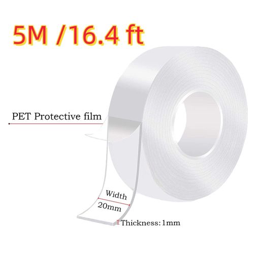 https://dantty.com/product/nano-double-sided-tape-5m-16-5ft-easy-tape-heavy-duty-washable-strong-wall-tape-removable-transparent-sticky-tape-for-home-and-office-2cm-x-5m-/22128