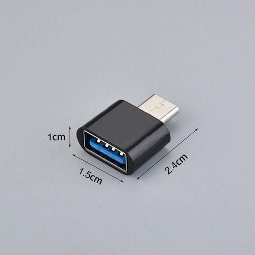 Other 2Pcs High Speed Male To Female Type-C To USB OTG-White