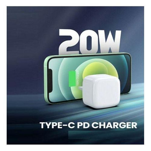 Generic Xim 25W Type-C To Lightning Fast Power Adapter-White