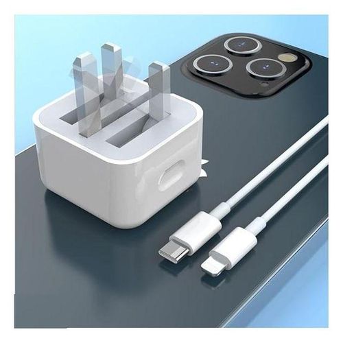 Generic Xim 25W Type-C To Lightning Fast Power Adapter-White