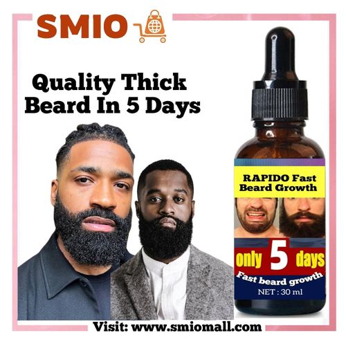 Aichun Beauty Rapido 15 Times Rapid Beauty Beard Growth Essential Oil For Fast Beard Growth - 30ml