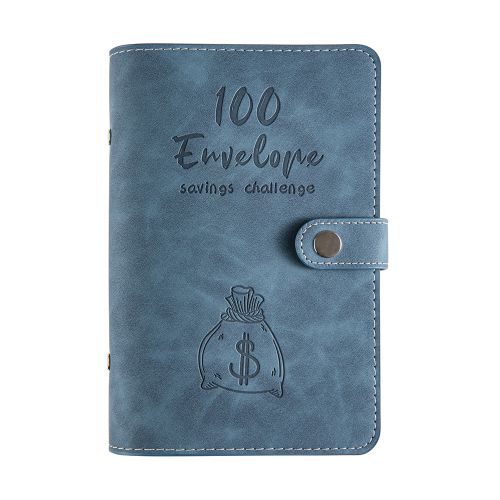 100 Envelopes Money Saving Challenge Budget Binder PU