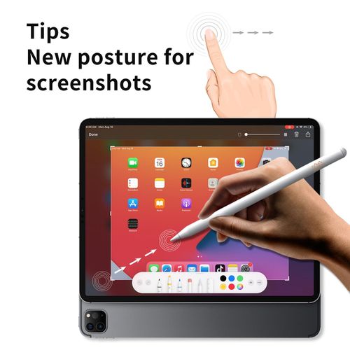 For Ipad Stylus Pencil 9th/10th Generation Compatible with 2018-2023 Apple iPad Apple Pencil 2nd Generation Wireless Charging Model NO5116