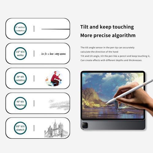 For Ipad Stylus Pencil 9th/10th Generation Compatible with 2018-2023 Apple iPad Apple Pencil 2nd Generation Wireless Charging Model NO5116