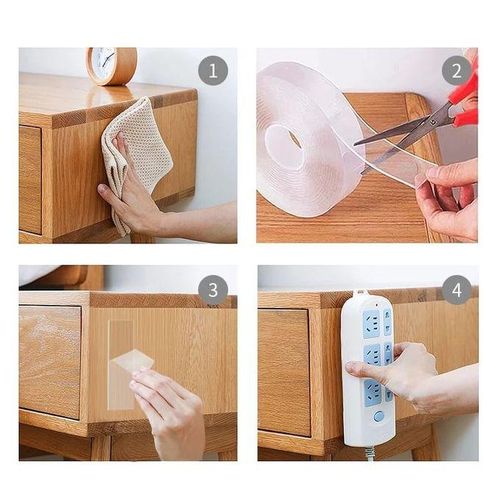 General Mills 3M Nano Tape Roll Mounting Magic Double Sided Tape Adhesive