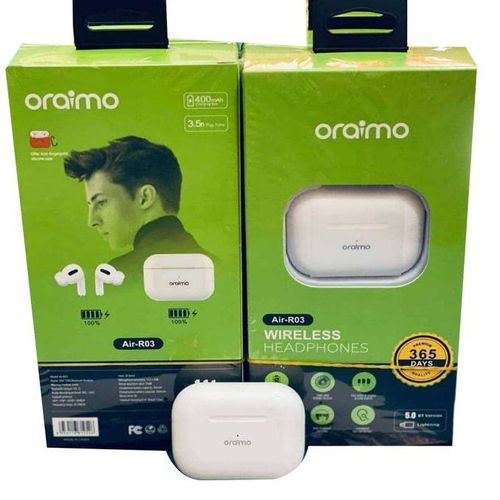 Oraimo Airpods R03 Wireless buds-White
