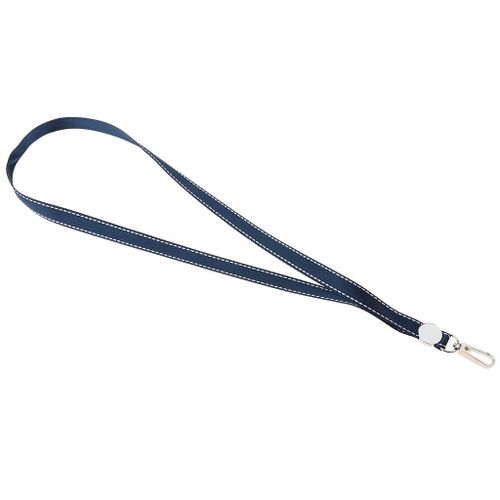 Lovoski Lanyard Neck Strap For Keys USB ID Badge Holder W/ Dark Blue