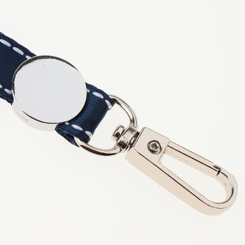Lovoski Lanyard Neck Strap For Keys USB ID Badge Holder W/ Dark Blue