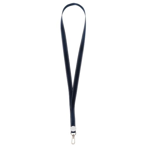 Lovoski Lanyard Neck Strap For Keys USB ID Badge Holder W/ Dark Blue