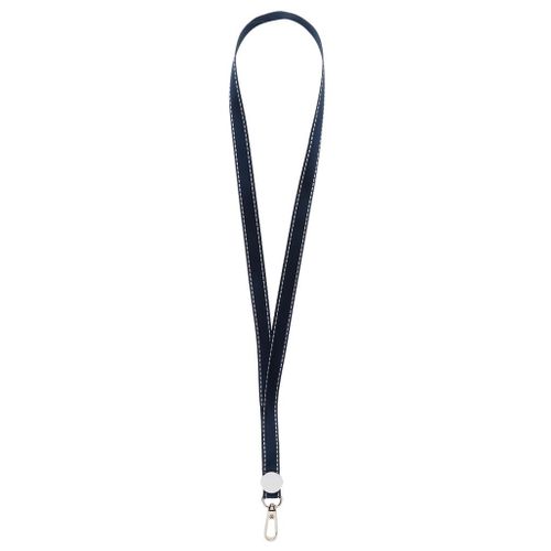 Lovoski Lanyard Neck Strap For Keys USB ID Badge Holder W/ Dark Blue