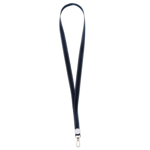 Lovoski Lanyard Neck Strap For Keys USB ID Badge Holder W/ Dark Blue